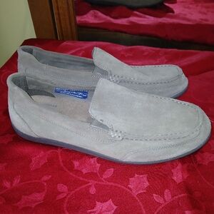 Rockport Suede Slip-On Loafers – Men’s 9W
